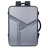 Mocturnity Starrer Laptop-Rucksack für Herren, Business-Reiserucksack mit USB-Anschluss, Tasche für Wochenende, tägliche Reisen, A
