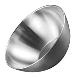 VICASKY Rührschüssel Vielseitige Kochschüssel für Gemüsewaschen Teigzubereitung Stapelbar Glatte Kanten Langlebig und Leicht zu Reinigen