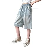 Generisch Lässige Stretch-Jeans für Mädchen im Alltag Bequeme weiche Hose mit klassischem Design ideal für Frühlings- Sommeroutfits