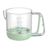 Ohulelks Halbautomatischer Schneebesen-Handmixer, Multifunktionaler Sahnespender für die Küche, Perfekt zum Backen und Eierschlagen A