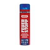 ABUS Feuerlöschspray AFS625 Feuerstopp - Feuerlöscher für Küche, Grill und Haushalt - hohe Sprühweite - Brandklassen A-B-F rot - 85727