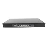 Firewall, VPN, 19 Inch 1U Rackmount, Mikrotik, PFSense, OPNsense, Network Appliance, Z87 with G3250, RJ18, 6 x LAN, 2 x SFP+ 82599ES 10 Gigabit, COM, VGA, Bypass, 16G RAM, 512G SSD