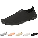 Outdoor Barfußschuhe Wasserschuhe Damen Badeschuhe Herren Schwimmschuhe Strandschuhe Unisex barfussschuhe Hausschuhe Hüttenschuhe Leicht Rutschfest Pantoffeln Atmungsaktive Home Slippers