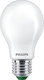 Philips LED Classic ultraeffiziente E27 Lampe (40 W), matte LED Lampe mit warmweißem Licht, energiesparende Lampe mit langer Nutzlebensdauer, Energieeffizienzklasse A