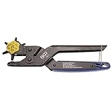 BGS 561 | Revolver-Lochzange mit Hebelübersetzung | Pfeifzange | Gürtellocher