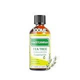 FORSYLVANEST Teebaumöl 100 ml,100% Natürlich Tea Tree Oil,Ätherische Öle Teebaum für Haut,Haare, Nagel,Diffuser,Shampoo,Massage Und Aromatherapie (Tea Tree)