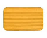 Gözze - Rutschfester Weicher Badeteppich, 100% Polyester, 70 x 120 cm - Mais