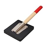 HOLIDYOYO Gummihammer mit Quadratischem Dickem Gummiklötzchen für Fliesenverlegung und Holzböden Stoßdämpfendes Langlebiges Werkzeug für Bau und Handwerk Geeignet für Fliesenleger und