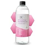 Brillenreiniger Nachfüllflasche 750ml | Reinigung für Brillen und Sonnenbrillen – Brillenreinigung wirkt Antistatisch mit Antischmutz-Effekt – Modell: (Nachfüllflasche 750ml)