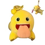 Qurygin Cartoon Schlüsselanhänger gefüllt | Plüsch Drache Schlüsselanhänger Cartoon Tasche Anhänger Keychain | Mädchen Tasche Dekor Huggable Lange Zunge Puppen für Kinder für Schultasche