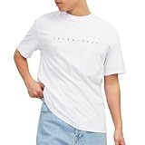 JACK & JONES Herren Jjestar Jj Tee Noos T-Shirt, Weiß, L EU