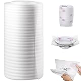 CHRI Verpackungsschaum Rolle 30cm x 10m Verpackungsmaterial Luftpolsterfolie Umzugsmaterial Schaumfolie für Umzug Geschirr Lagerung