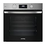 Privileg PBA2S85HU1I Einbau-Backofen, Heissluft,11 Funktionen/Hydrolyse & Dampf/Multi-Level-Kochen/Pizzafunktion / 1-fach Teilauszug/Schwarzglas