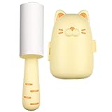 Fusselrolle für Kleidung, interessanter Katzenhaarroller, lustiges Katzen-Design, austauschbare und wandmontierte Tierhaare, Haustierentferner, Bürste für Kleidung