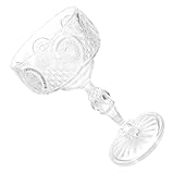 Holibanna 1 Stück Eisbecher dessertgläser esspressokaffeetassen dessert schälchen dessertschalen dessert becher Parfait Schnapsgläser für Desserts Party Puddingbecher Dessertbecher aus Glas