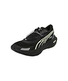 Puma Deviate Nitro™ 3 WTR+ Herren-Laufschuh, Schwarz-Galaktisches Grau, 39 EU