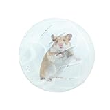 Vbnuyhim Joggingbälle Spielzeug | Laufrad für Kleintiere - Hamster Gymnastikbälle Laufrad für Hamster Goldener Bär