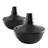 Citronella Tischfackeln - 2er Pack Citronella Tischlampe, Tischfackeln aus Metall | Citronella Deko-Fackeln, Tischlampe nachfüllbar mit Öl, Pay Kanister