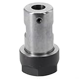 Motorwellen-Spannzangen-Set für CNC-Anwendungen, ER11/ER16/ER20A 5–16 mm Verlängerungswerkzeughalter mit ausgewogenem Stahl-Design, kompatibel mit Werkzeugen mit geradem Schaft (ER20A-12 mm)