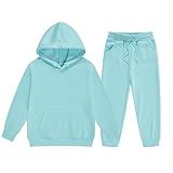 Generisch Kinder Trainingsanzug Mädchen Jogginganzug Lässig Langärmelig Stehkragen Reißverschluss Oberteil + Hose Jungen Trainingsanzug Sportanzug Set