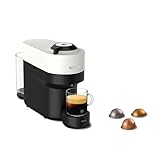 Nespresso Krups Vertuo Pop Kaffeekapselmaschine, Kapazität: 560 ml, automatische Kapselerkennung, One-Touch-System, 4 Tassengrößen, verkürzte Aufheizzeit, nachhaltig, Coconut White, XN9201