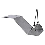 Fußstütze, Fußstütze für Flugzeug, mit ausziehbarem Gurt, Zubehör zum Ausruhen von Beinen auf Reisen, Büro, Auto