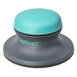 wolfcraft Flächenschleifer I 5894000 I mit Klettgewebe zum schnellen Schleifpapierwechsel I Ø 125 mm I für schnelles Schleifen - Made in Europe