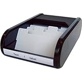 Helit H6218095 the personal Visitenkartenbox 300 Karten (B x H x T) 240 x 67 x 136 mm Schwarz Polyethylen, Polypropylen