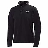 Helly Hansen Herren Daybreaker Fleecejacke 1/2 Zip Fleece, Schwarz, L