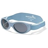 Mausito BABY Sonnenbrille 0-18 Monate Jungen I VERGLEICHSSIEGER Sonnenbrille Baby 100% UV-Schutz I BIEGSAM & verstellbares Band I Schadstofffrei I Europäisches Design für Kinder gemacht