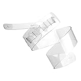OFFIGAM 1Stück Exquisiter Gitarrengurt Verstellbarer Transparenter Bassgurt für Gitarre Rutschfeste Gleitschnalle Langlebig und Kreativ für Musiker