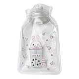 Wärmflasche, 160 ml, tragbare warme Wasserflasche, Winter-Handwärmer, kleine Wärmblase, Fußwärmer, Wasserpack, Wärmekissen für den Winter