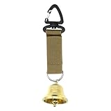 Anti-Bear Bells – Bear Bell | Loud Bears Bells, Safety Whistle for Camping, Hiking, Outdoor Self-Defense Mini Anti-Loss Bell