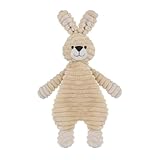 Apricot Lamb Creme Cord Hase Kaninchen Weiche Sicherheitsdecke Schmusetuch für Babys, Beruhigungstuch für Baby Jungen und Mädchen,Bunny 30 cm