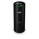 JVC KS-AP320 - Mobiler photokatalytischer Luftreiniger CADR 8,5 m3/h, EPA-Filter E12, UV-Filter, Ionisator, Anzeige der Luftqualität, 2 Reinigungsstufen, 12 Watt, USB-Anschluss, Gestensteuerung