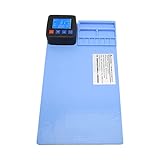 CPB -Heizkissen, Gerät Zur Entfernung des Handy -Bildschirms mit Verbesserter Effizienz, Spannungskompatible Zeitregelung für die Reparatur (EU-Stecker)