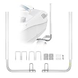 VEVOR L-Form 1,5 m Anhängerpfahl Bootsanhänger Anleitung Kurbelstütze Bootsführung, 30 cm Einstellbare Breite Boat Trailer Guide-on, Ersatzteile und Zubehör für Skiboot Fischerboot Segelbootanhänger