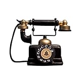 PRETYZOOM Vintage Telefon Modell Ornament Nostalgisches Tischdekor Für Zuhause Café Bar Oder Laden Kreatives Desktop Schmuckstück Zufälligen Farben Und Designs