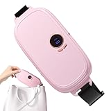 Tragbares kabelloses Heizkissen, 4 Stufen, elastischer Bauchwärmer, Anti-Verbrühungs-Bauchheizkissen für Menstruation, Zuhause, Sport, Erholung, Reisen, tägliches Pendeln, Arbeitsplatz, im Freien