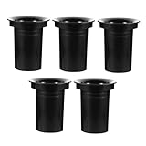 MOLUCKFU 5 Stück Teiliges Lautsprecher Port Rohr aus Kunststoff Bassreflexröhre für Woofer Boxen Subwoofer zubehör Langlebige Klangoptimierung für Heim Auto Tragbare Lautsprecher