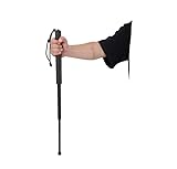 Leichte Wanderstöcke Faltbar, verstellbare teleskopische Wandern Stöcke mit Armband und tragbarer Tasche, mit Einer Verlängerungslänge von 64cm und Einer Kontraktionslänge von 27cm
