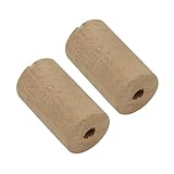 SECFOU 2 Stück Piccolo Schutzkorken aus Naturkork Formstabil Langlebig Praktisches Piccolo Zubehör für Blasinstrumente