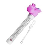 Spa-Messgerät – schwimmendes Thermometer Cartoon für Badewanne – Temperatursensor für Sicherheit beim Baden und Schwimmen im See