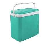 Kühlbox | Passive Kühlbox | Kühltaschen aus Kunststoff mit polystyrol thermische Isolierung (36 L, Türkis)