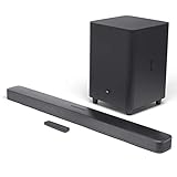 JBL Bar 5.1 Surround – Sound Bar mit Subwoofer in Schwarz – Mit MultiBeam-Technologie, Chromecast & Airplay 2