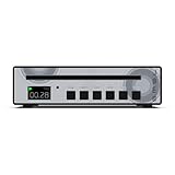 SMSL PL100 CD-Player, 3,5 mm Hochleistungs-Kopfhörerausgang, RCA optischer koaxialer Ausgang, unterstützt Übertragung, MQA-Decoder CS43131, Dekodierungs-Chip-Dekodierung, Kopfhörerverstärker (schwarz)