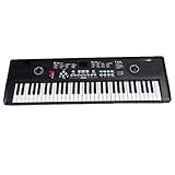 Elektronisches Klavier 61 Tasten Digitales Elektronisches Klavier Tragbare Tastatur Mit Mikrofon Musikinstrument
