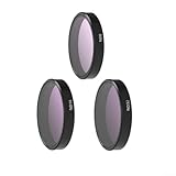 ND-Filter-Set mit UV-Objektivschutz, CPL Polarisationsfilter, Nachtfotografiefilter, Reduzierung der Lichtverschmutzung und Sterneffekt-Kamerafilter für DJI(A)