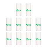 Mini Thermo Drucker Aufkleber Papier, 10 Rollen Selbst Klebend Thermisches HD Fotopapier Tragbares Druckpapier Thermische Etiketten für Label Falsche Fragen Foto