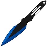 G8DS® 3er Wurfmesser-Set inklusive Nylonscheide Outdoor Survival Throwing Knife